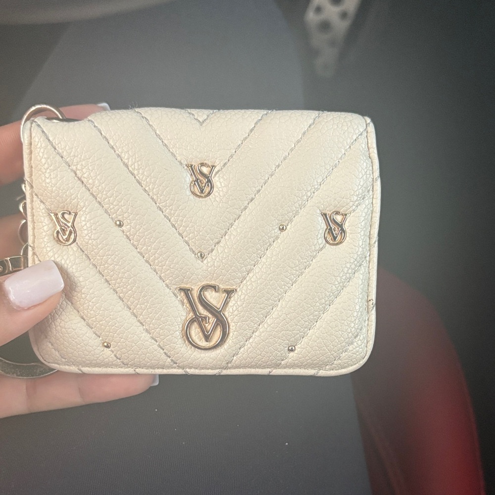 Victoria's Secret Ivory Quilted Mini Bag